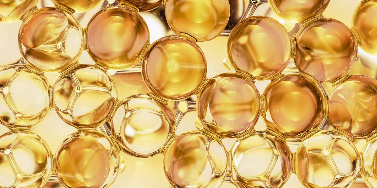 Golden organic serum cells - natural peptide science